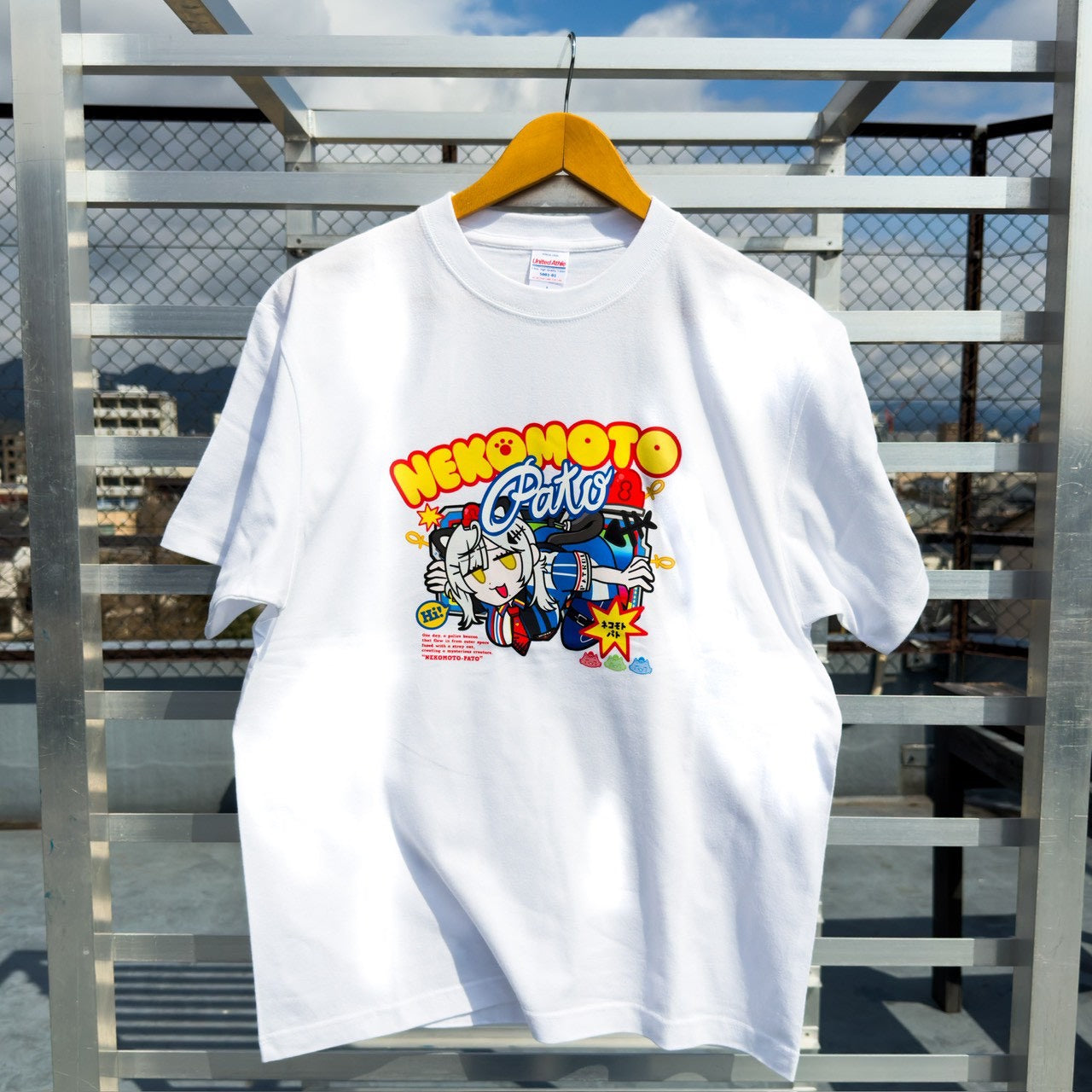 猫元パトイラストTシャツ – Orizum.world