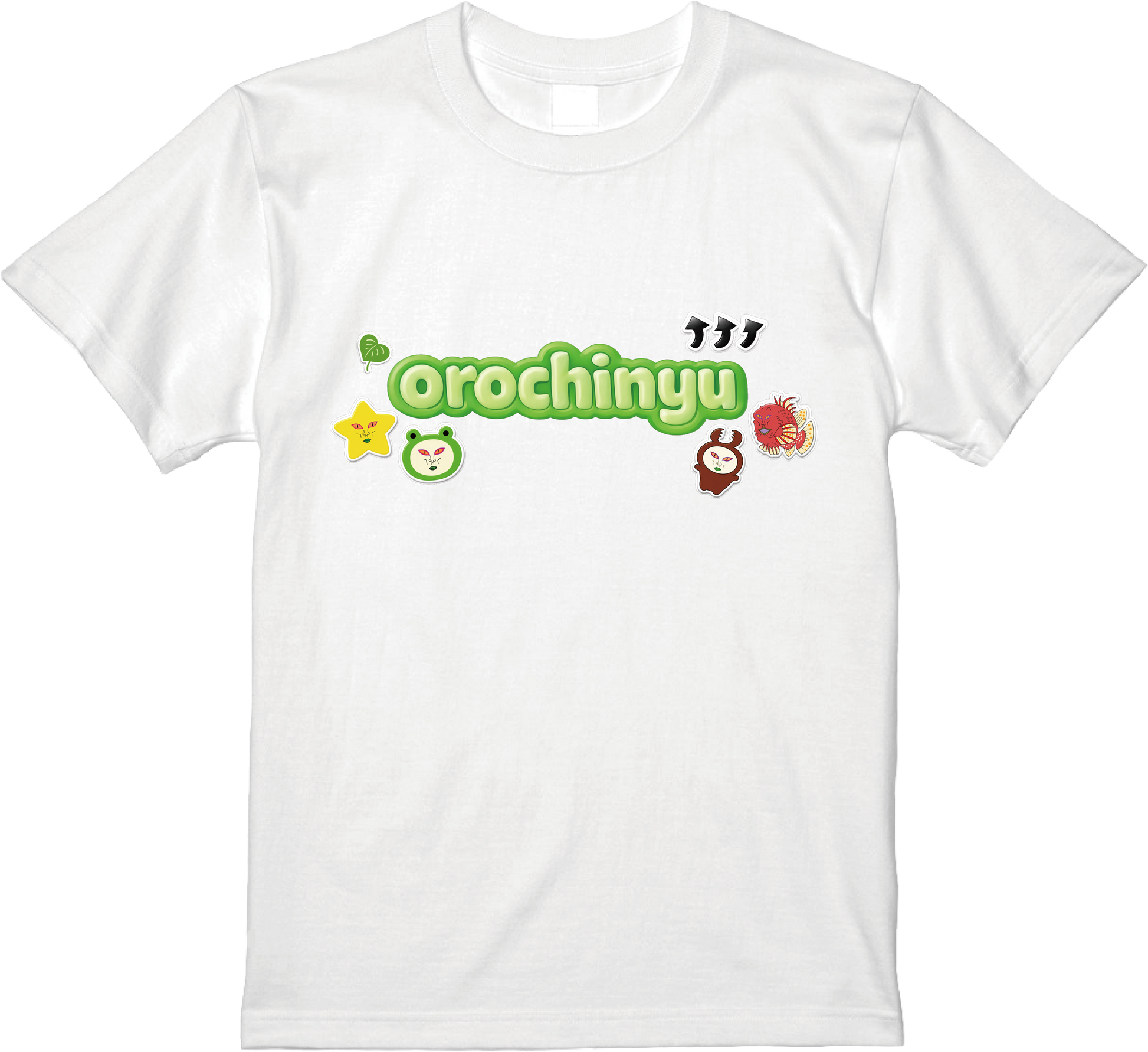 おろちんゆーキャラクター3DTシャツ【数量限定】 – Orizum.world
