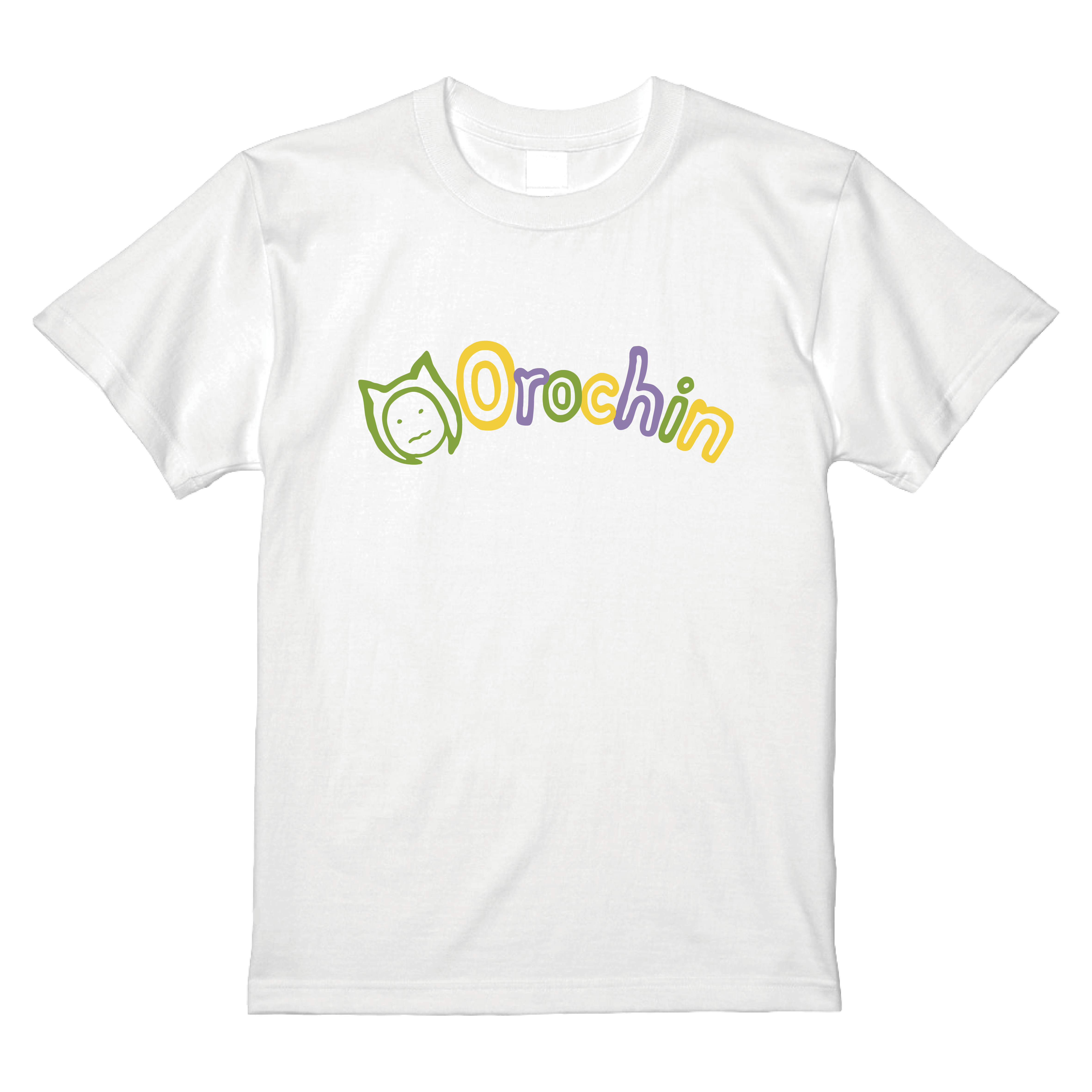 おろちんゆーカラフルロゴTシャツ