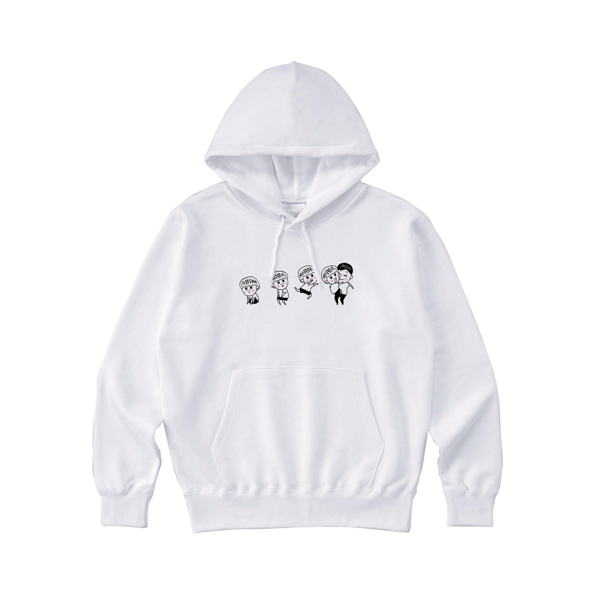 かなっぺけーとくん全力ハグパーカー