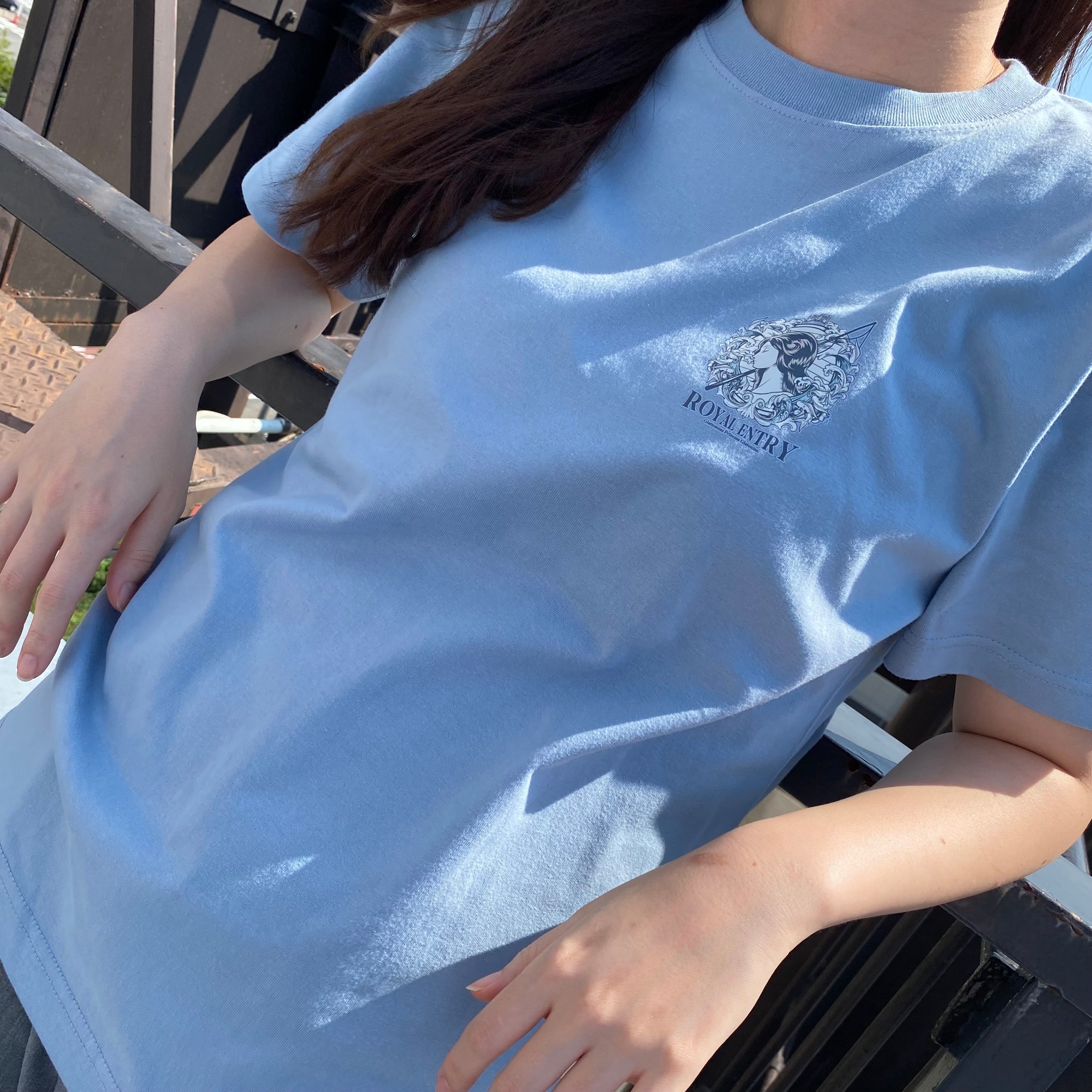 アンティークロゴTシャツ(左胸ワンポイント)