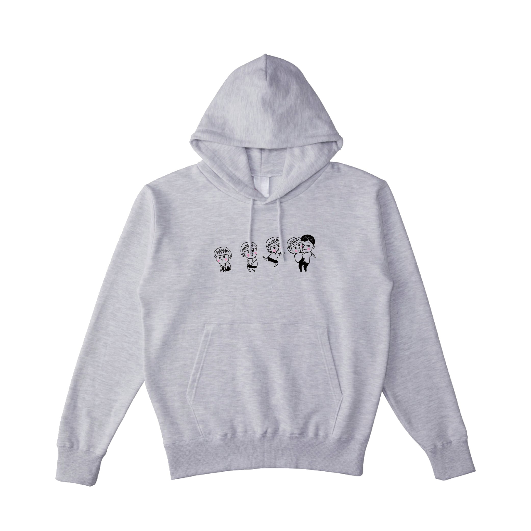 かなっぺけーとくん全力ハグパーカー