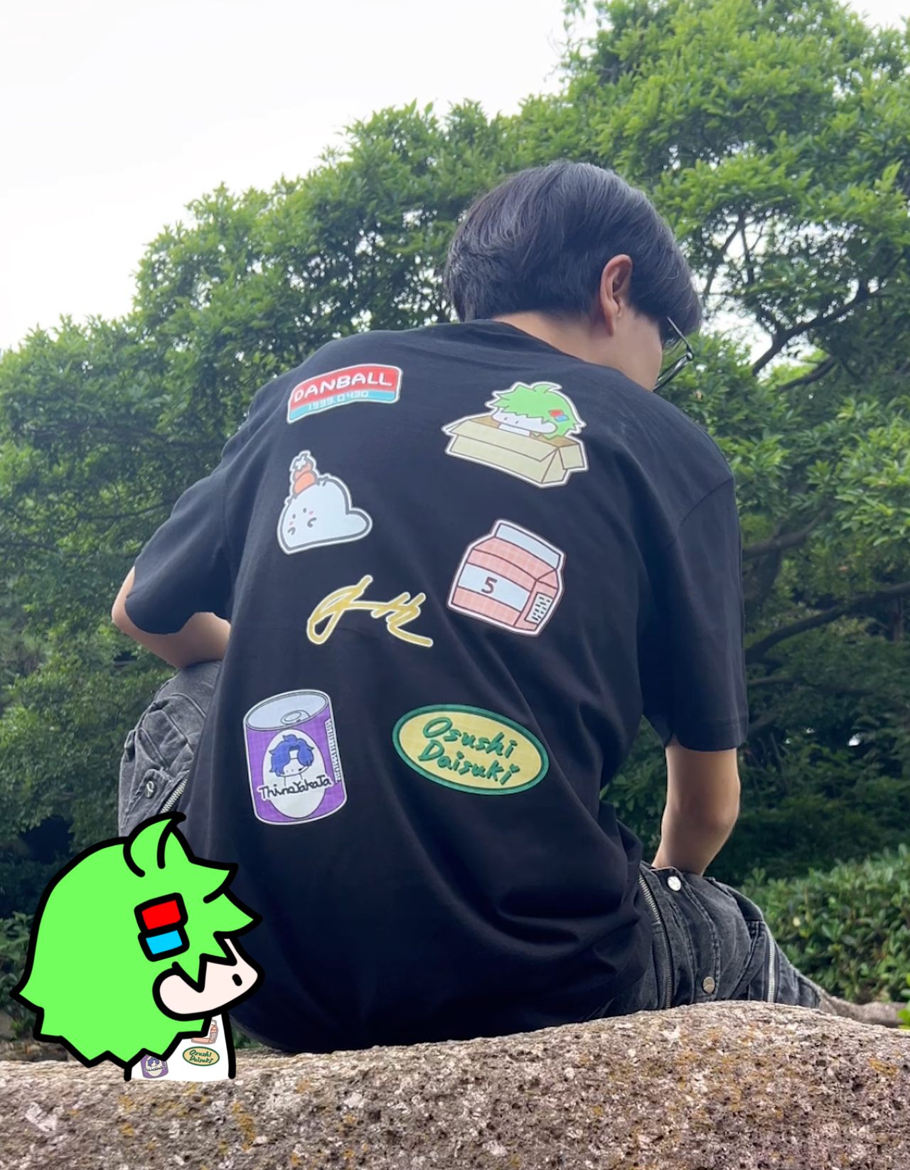 両面プリントTシャツ