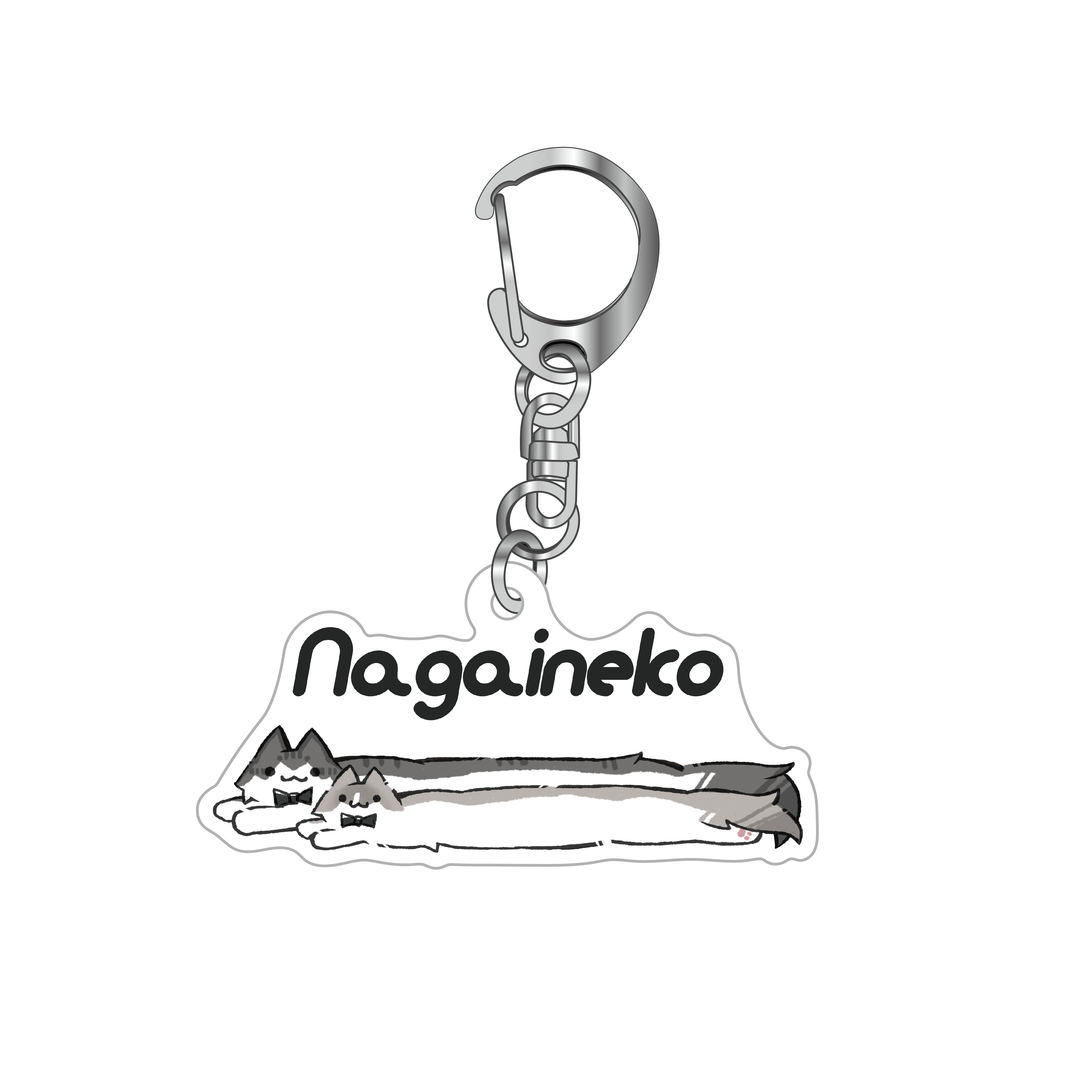 nagainekoキーホルダー