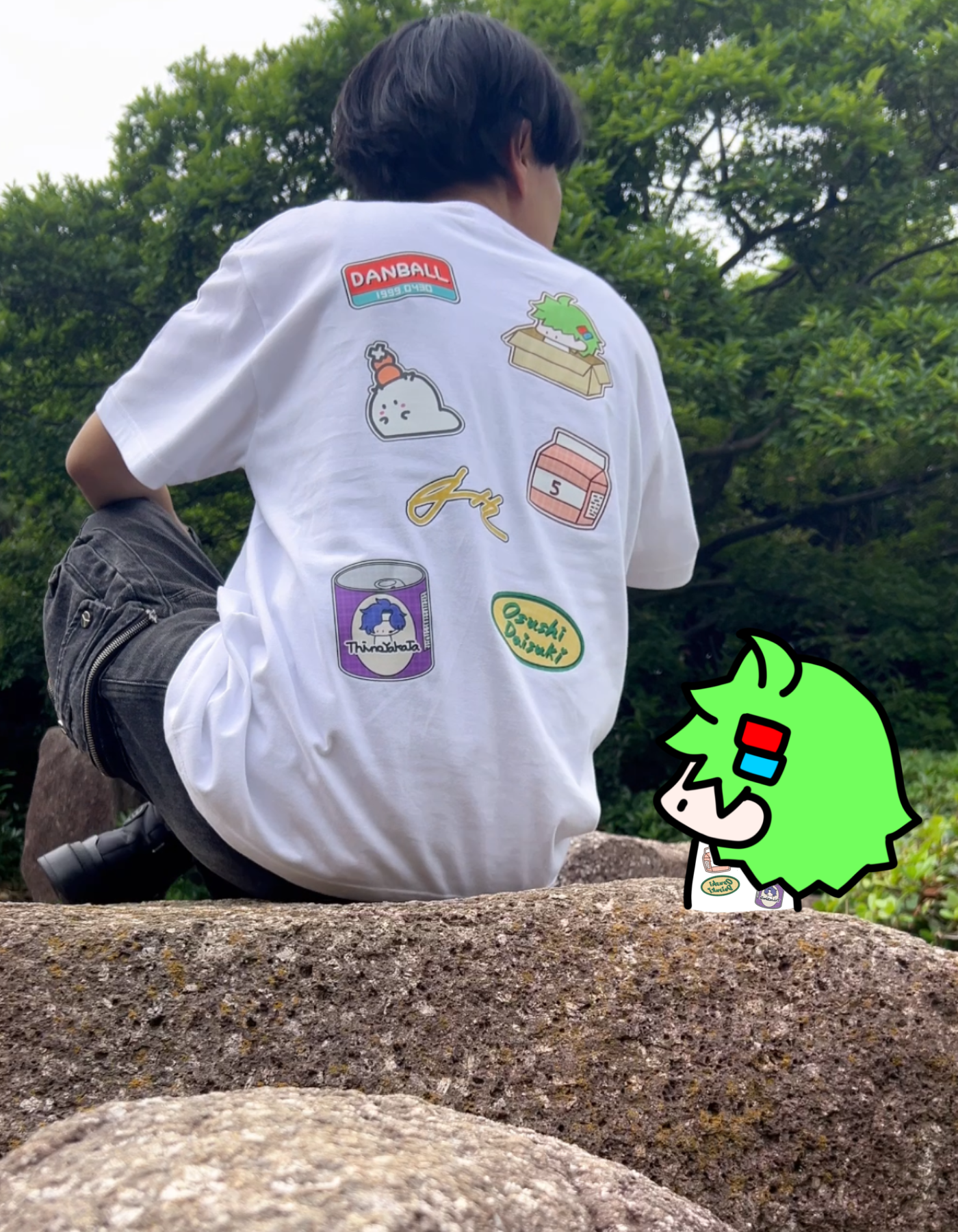 両面プリントTシャツ