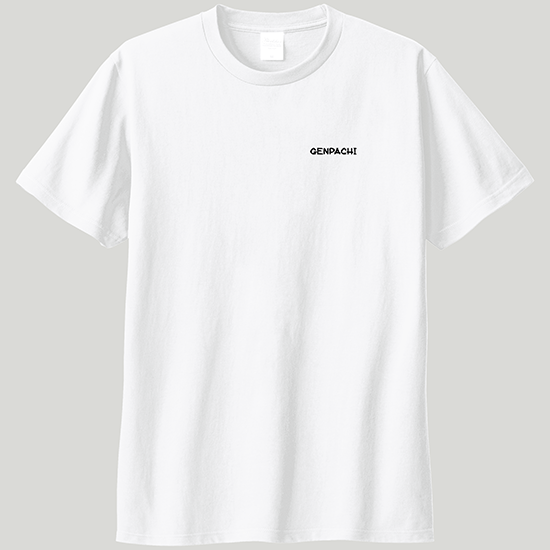 genpachiロゴTシャツ