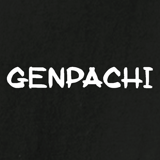 genpachiロゴTシャツ