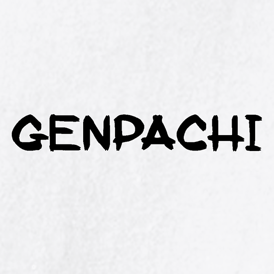 genpachiロゴTシャツ