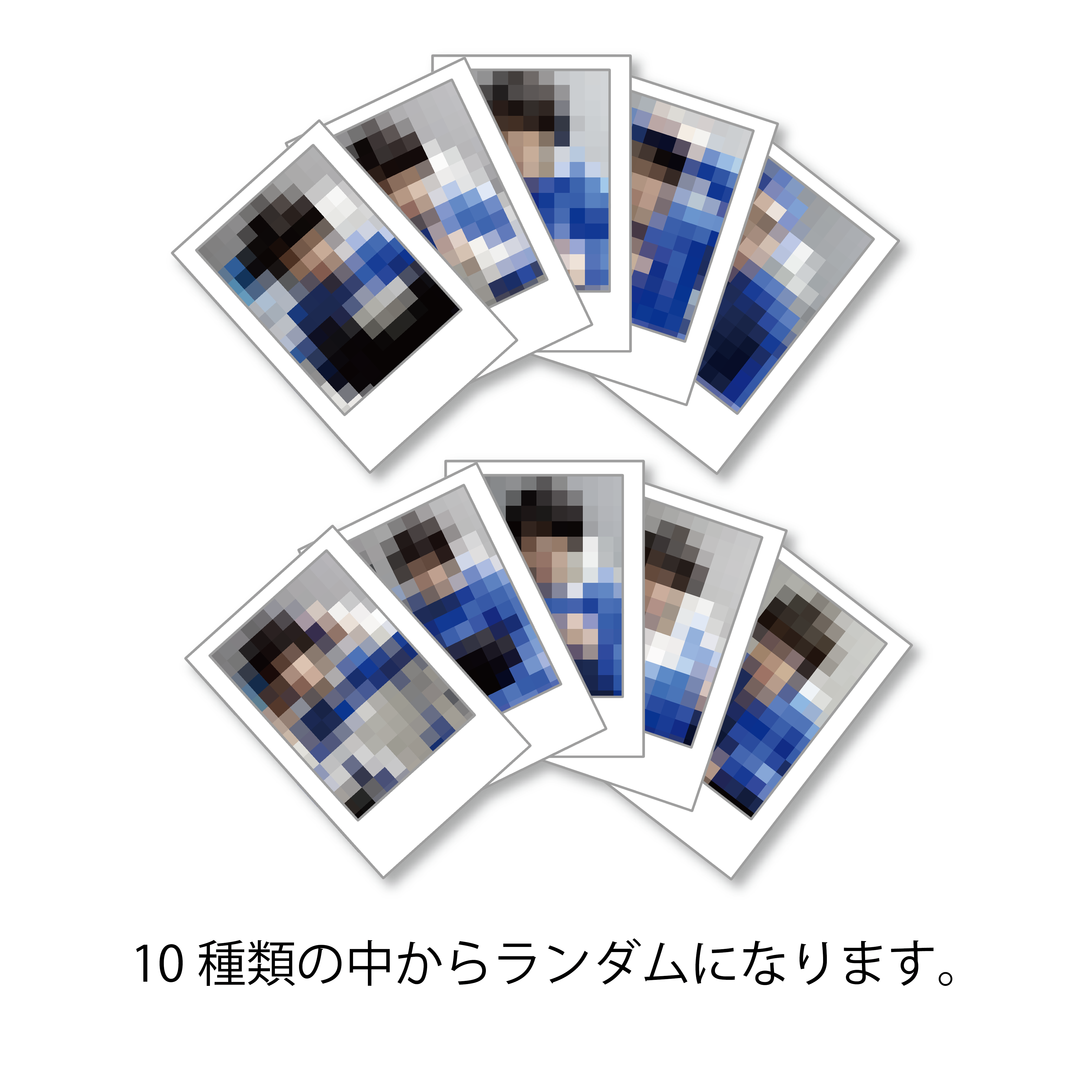 【全10種】ハコシュランダムチェキ!!!