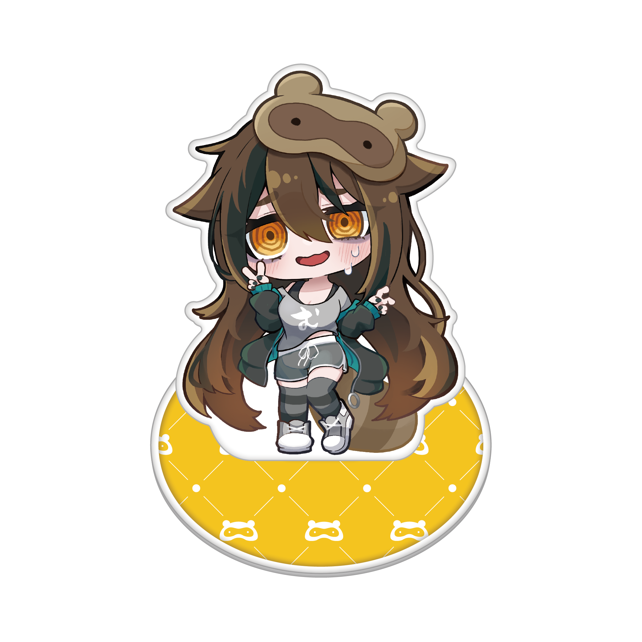 下手ピースむちゃ子 アクスタ