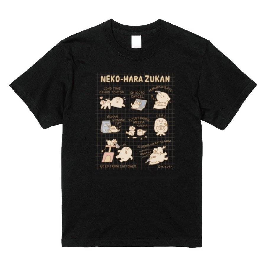 ネコハラ図鑑Ｔシャツ