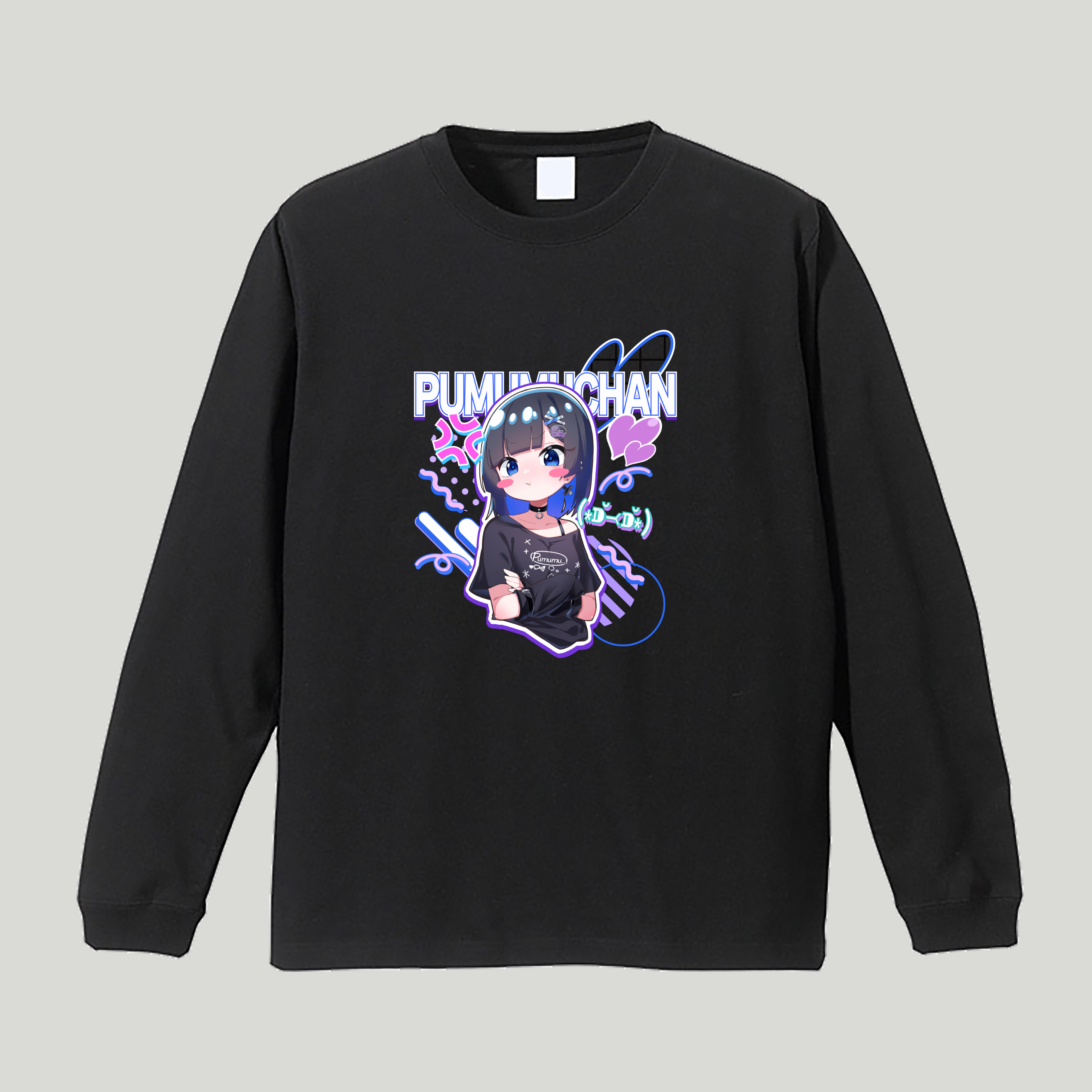 前面ぷむむちゃんロンT