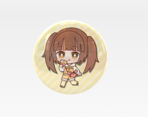 【お得セット】かにぱん＆てっつん 缶バッチセット