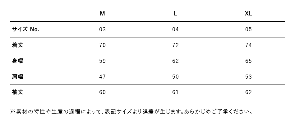 吉田の中綿ジャケット