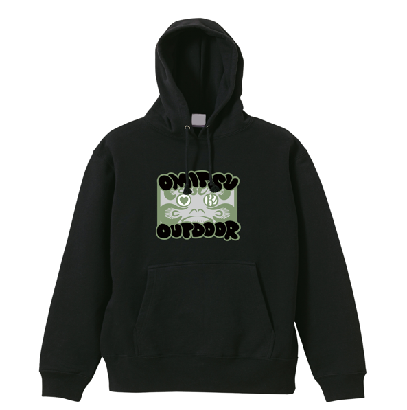 032ボックスロゴパーカー