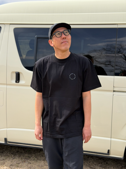 半袖Tシャツ ブラック