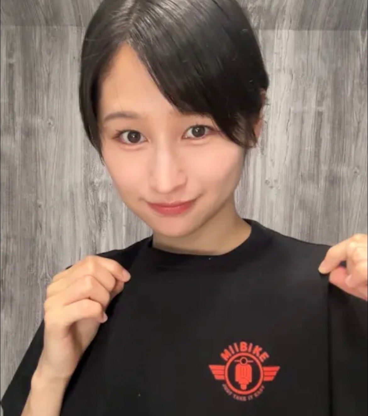 ＿miiバイクTシャツ Black＿