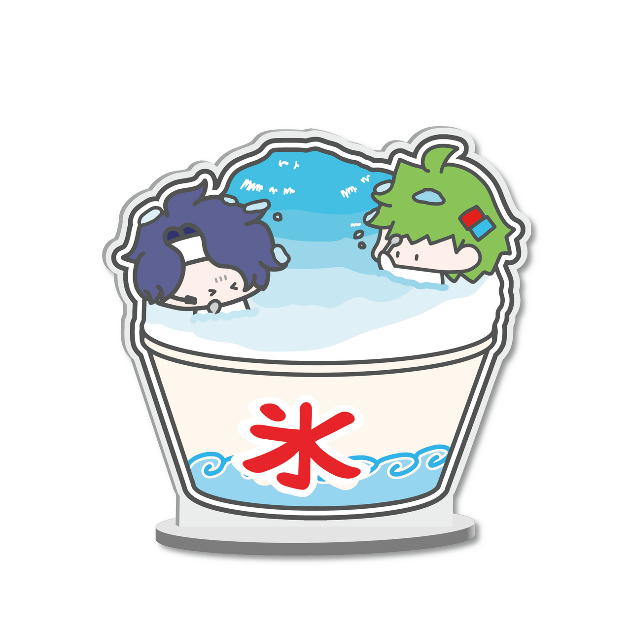 かき氷アクスタ