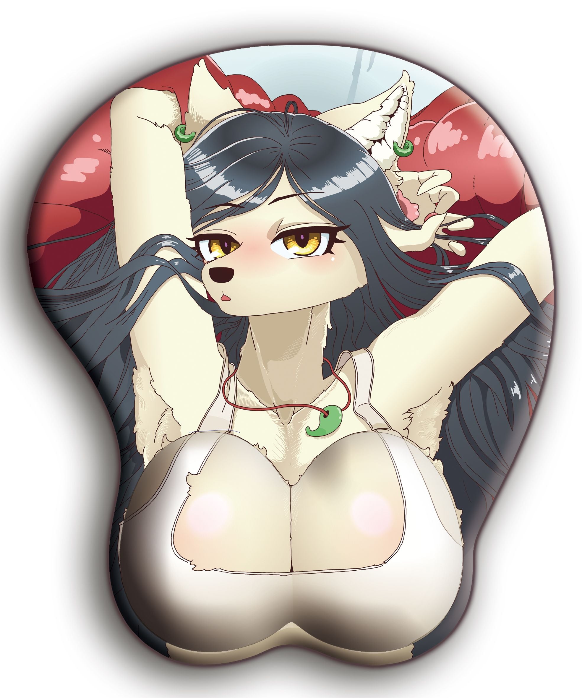 【数量限定】つかれた犬マザーズおっぱいマウスパッドセット