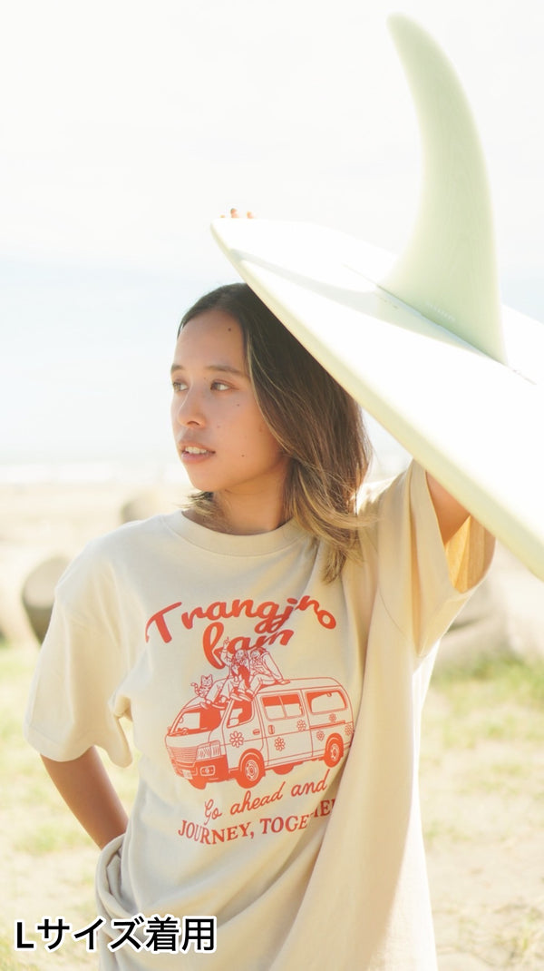 Trangjiro Fam Tシャツ ベージュ