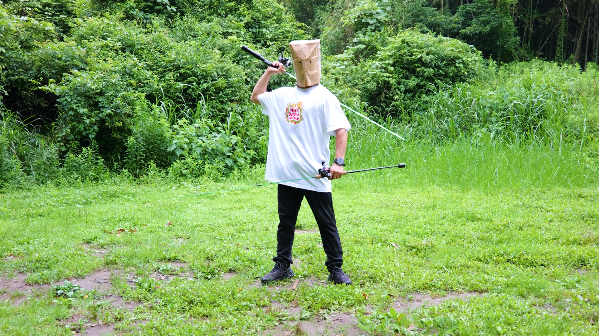 妖怪バター紙袋Tシャツ
