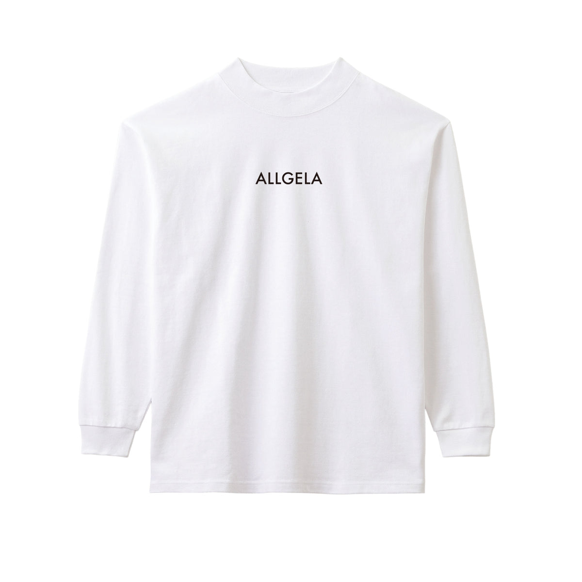 ALLGELAモックネックロンT