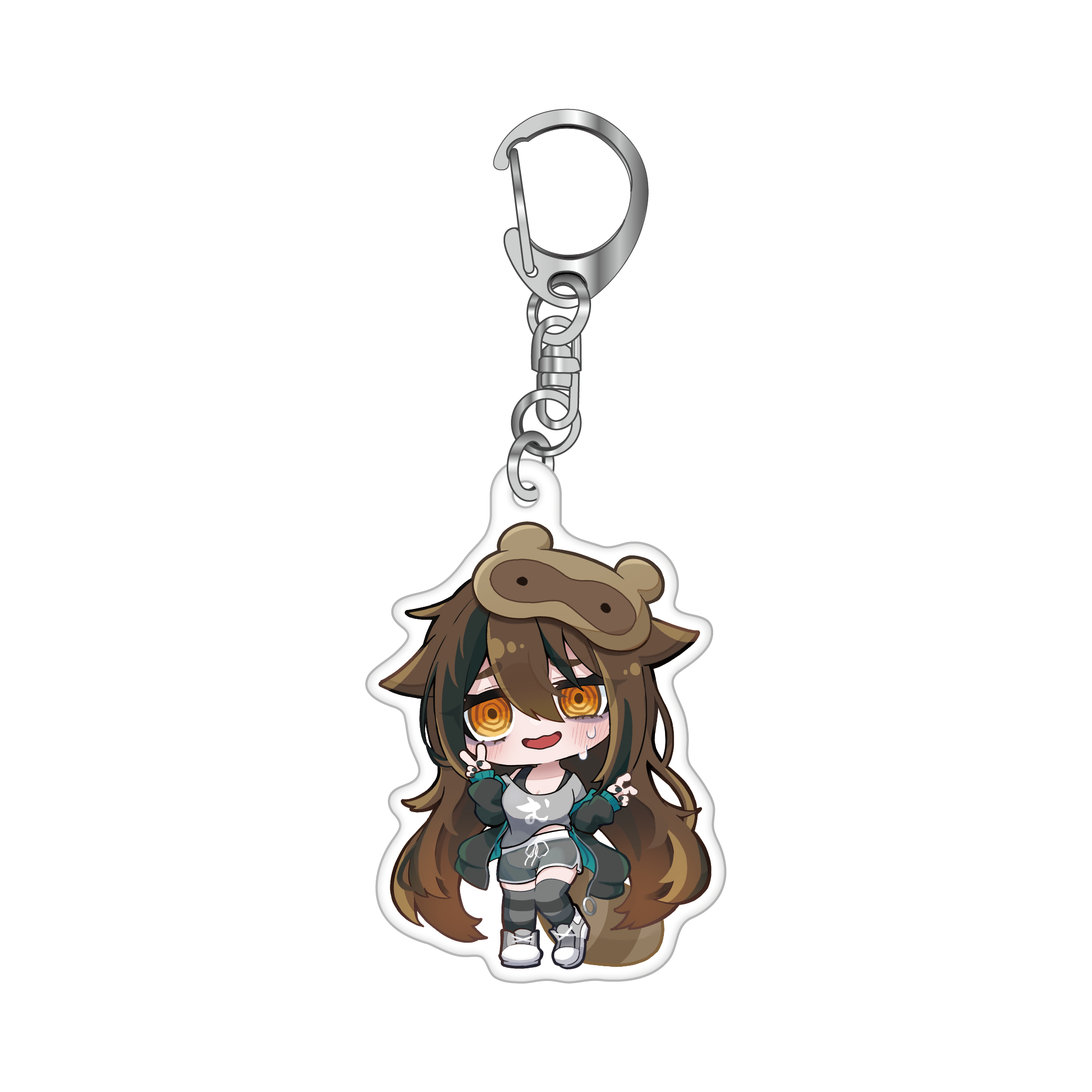 下手ピースむちゃ子 アクキー