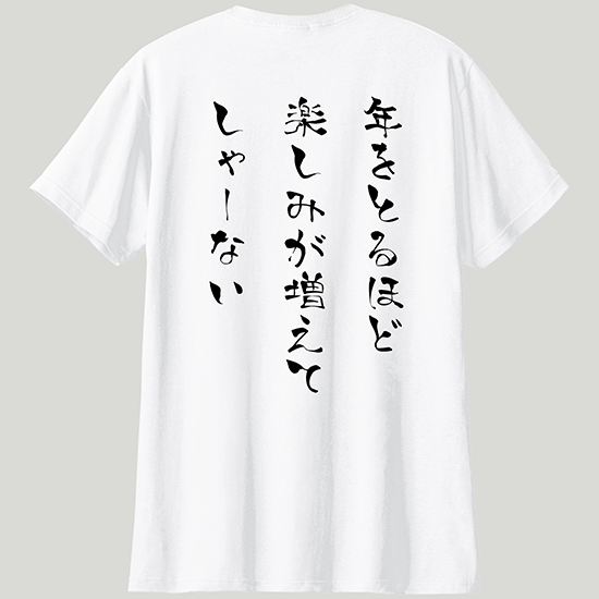 大人は楽しい事ばっかりTシャツ
