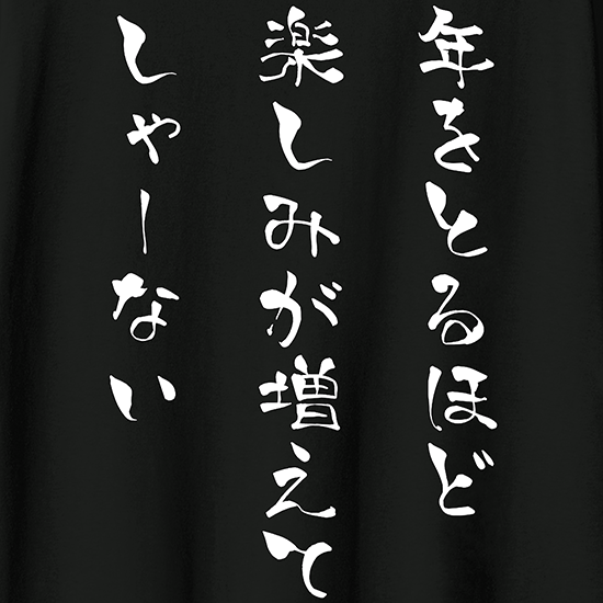 大人は楽しい事ばっかりTシャツ