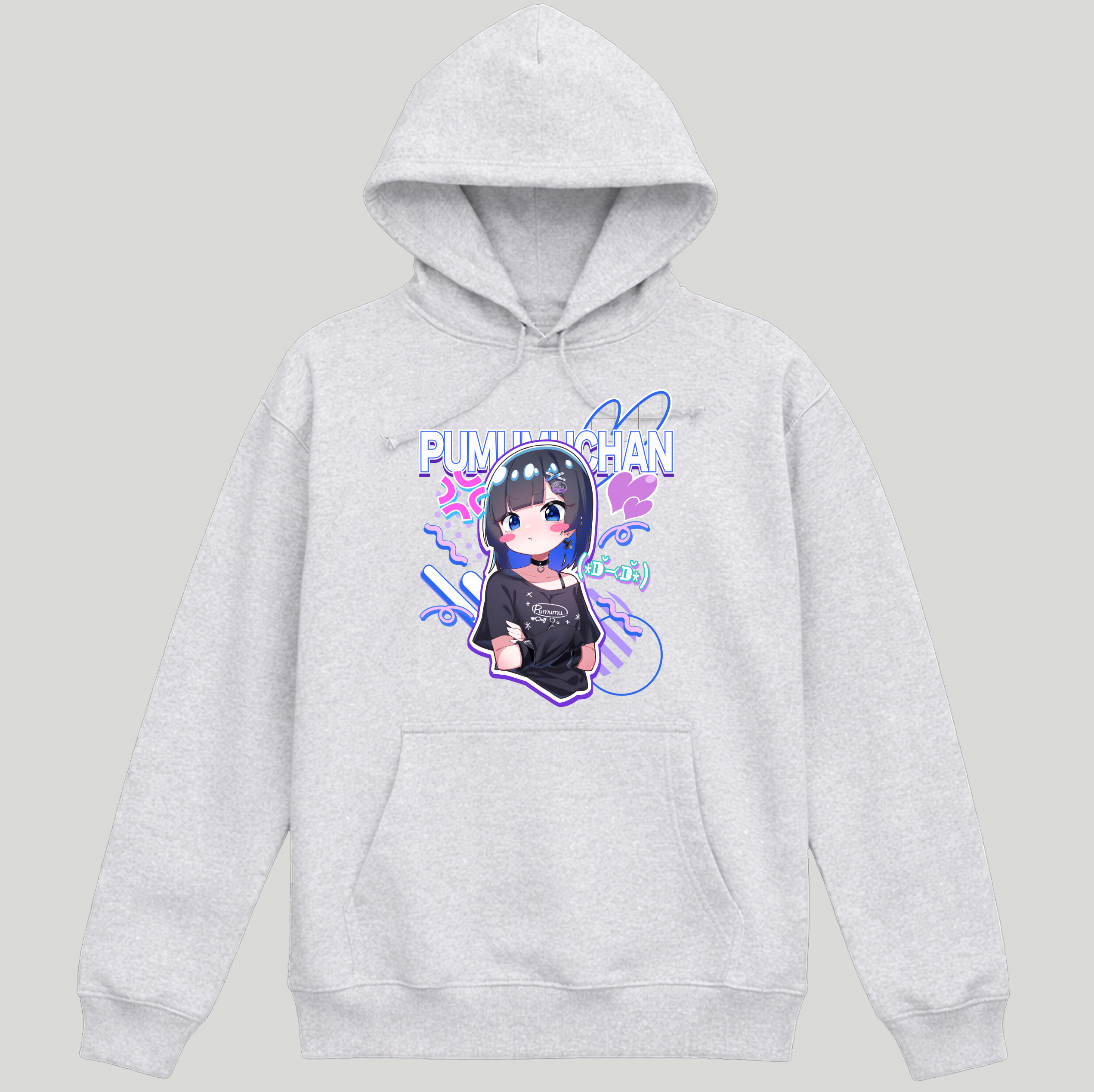 前面ぷむむちゃんパーカー