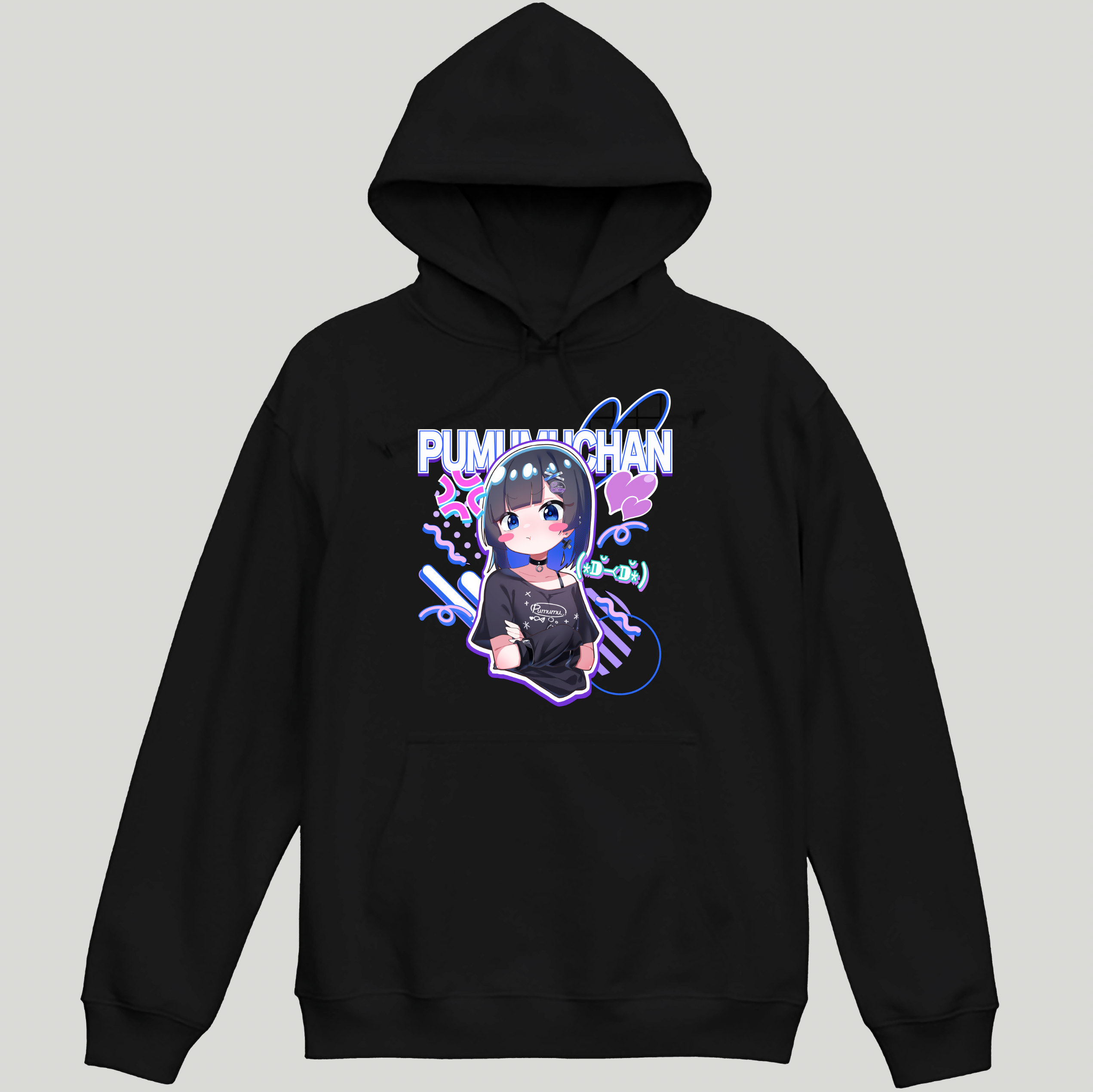 前面ぷむむちゃんパーカー