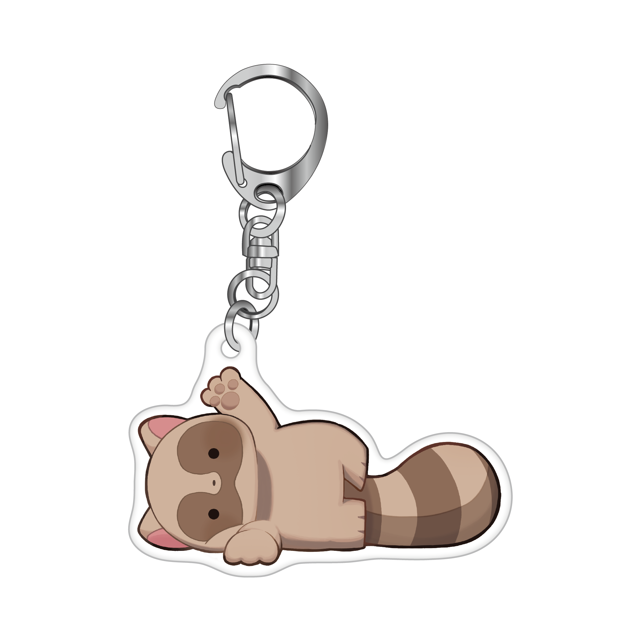 だらしないむちゃたぬきだ アクキー