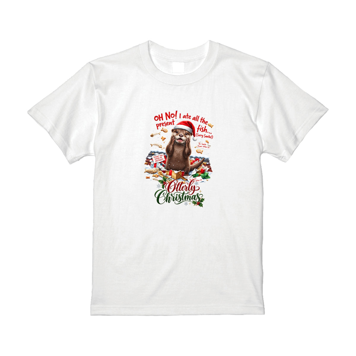 今年はオイラがサンタTシャツ/アティ