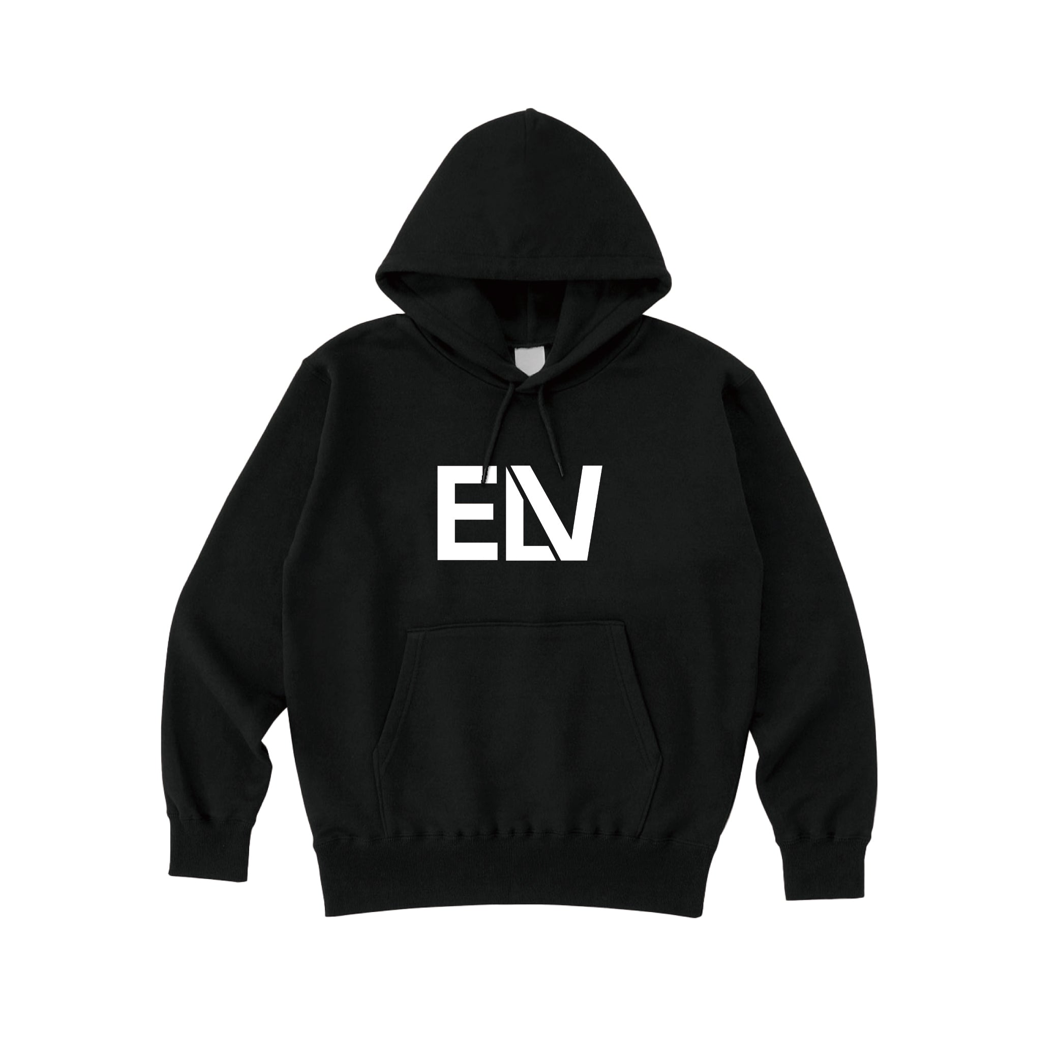 ELV logo パーカー