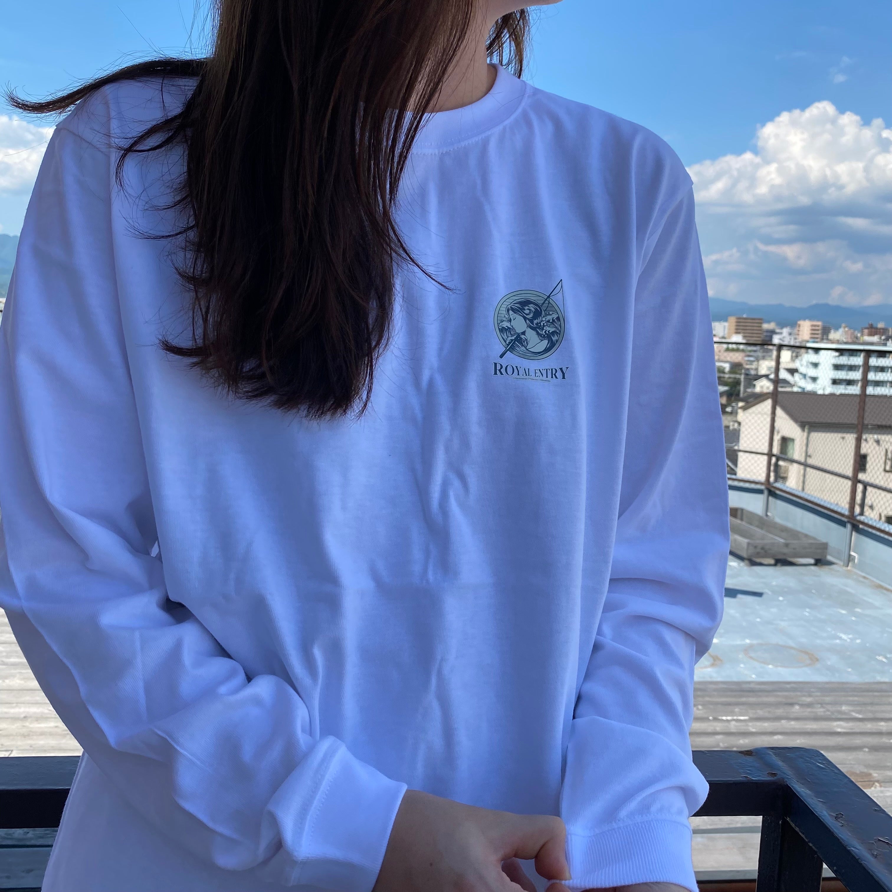 アンティークロゴ ロングTシャツ(シンプルver)
