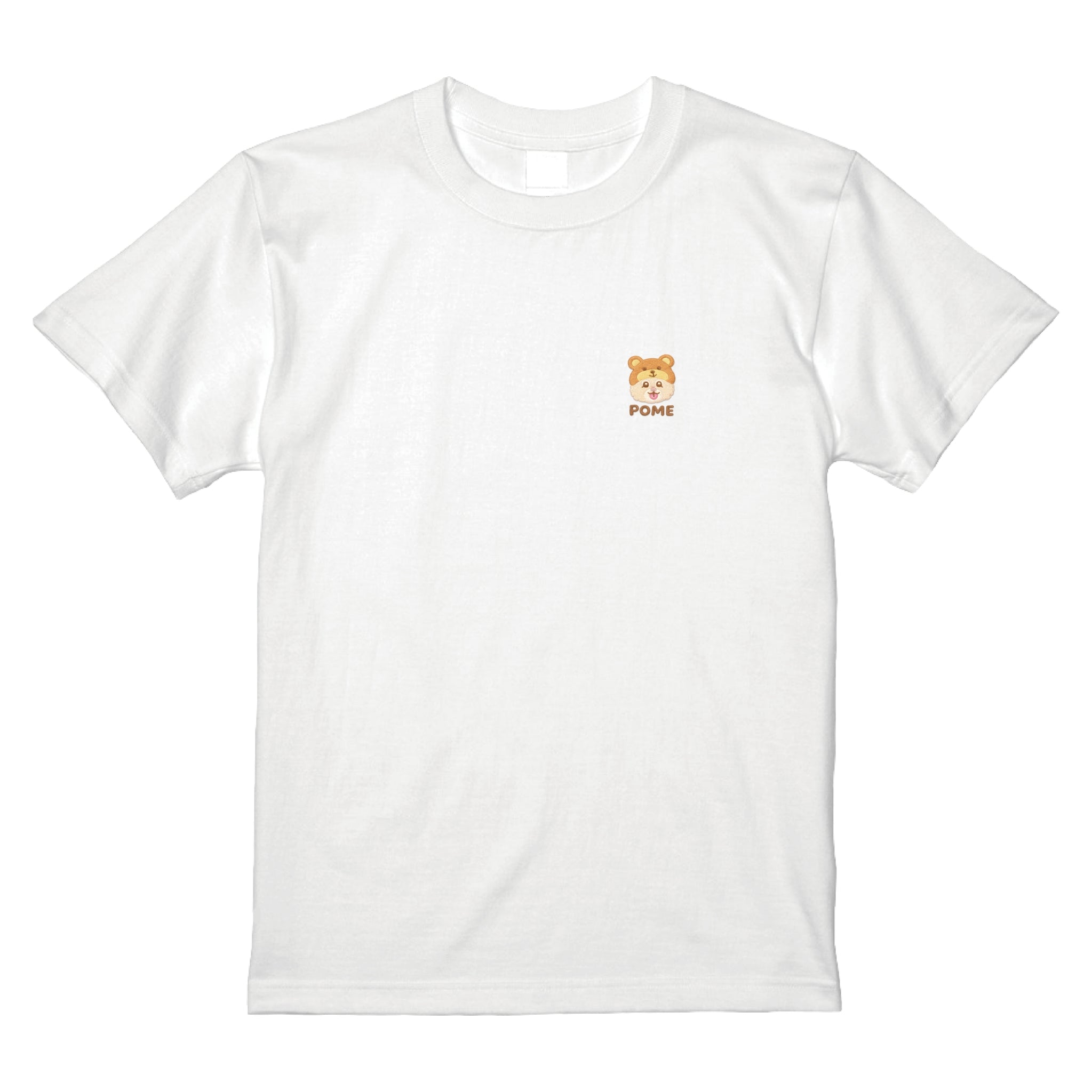 ポメくん刺繍TシャツA