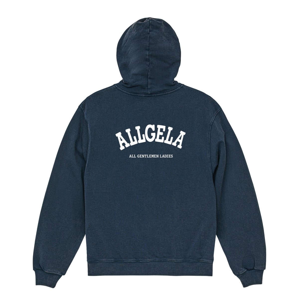 ALLGELAフルジップパーカー