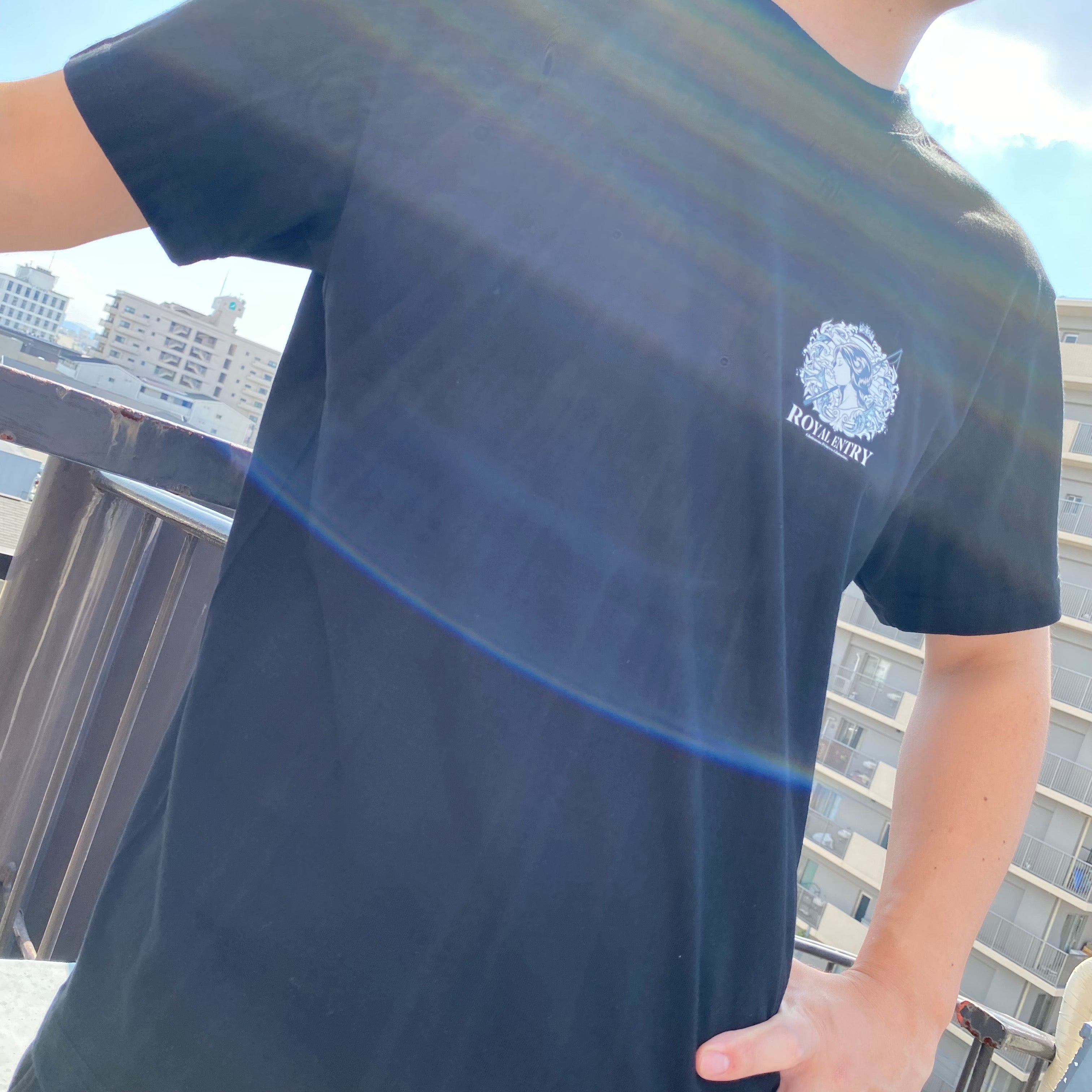 アンティークロゴTシャツ(左胸ワンポイント)