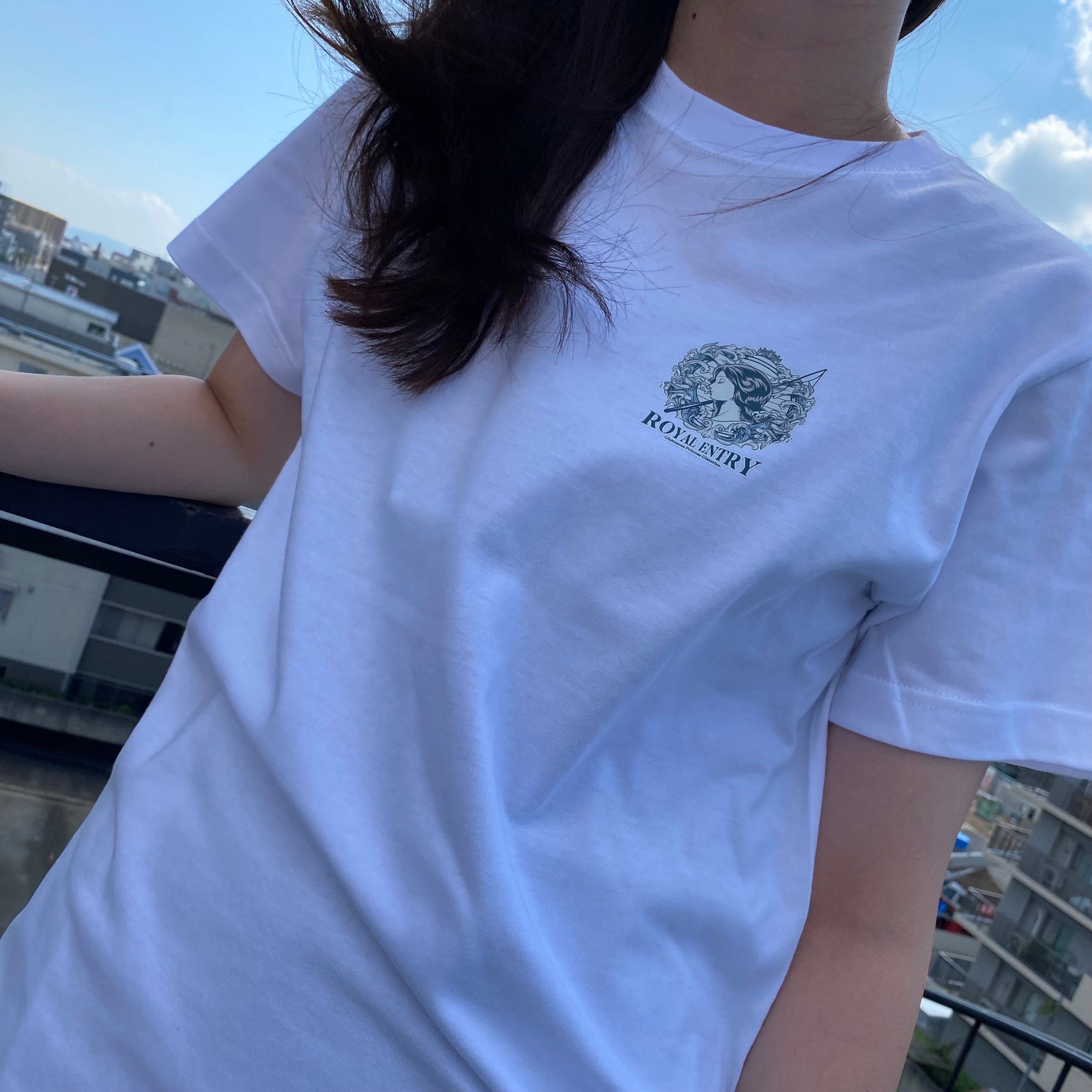 アンティークロゴTシャツ(左胸ワンポイント)