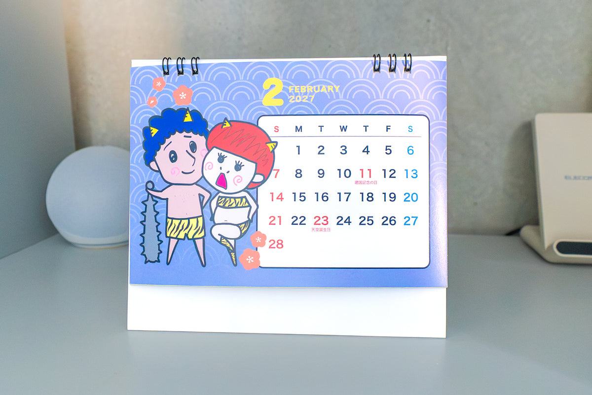 【送料無料】そんな奥さんおらんやろ2027年オリジナル卓上カレンダー