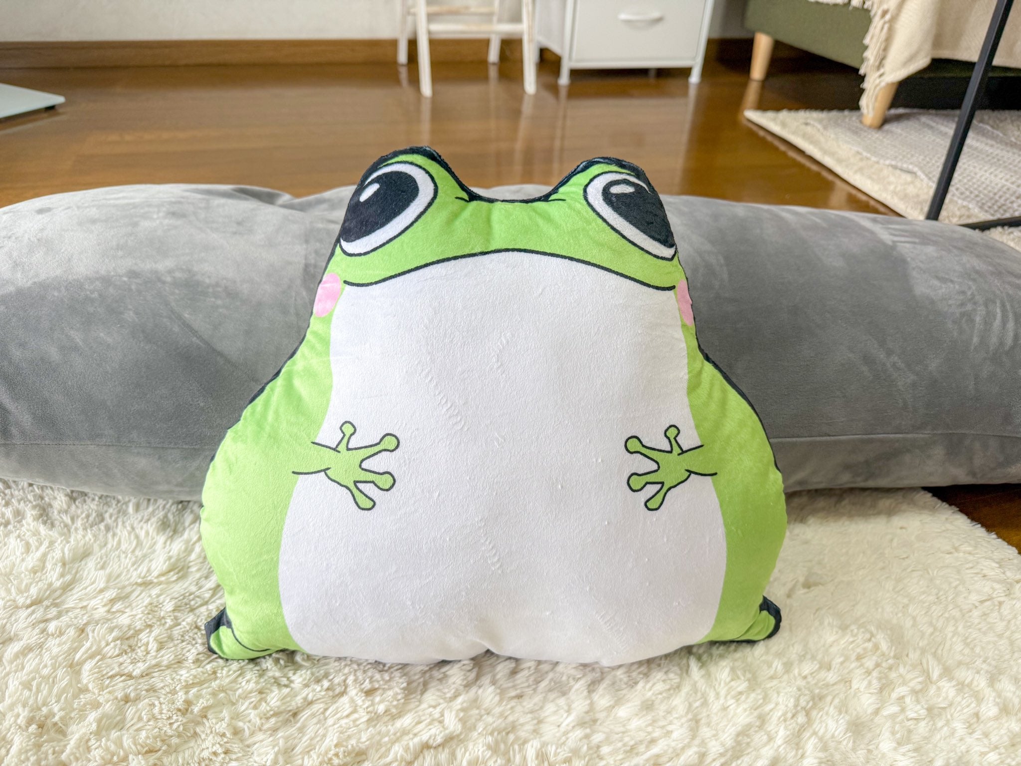 数量限定‼もちっとケロちゃんダイカットクッション
