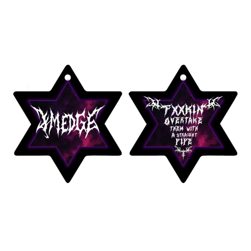 六芒星エアーフレッシュナー（匂いなし）