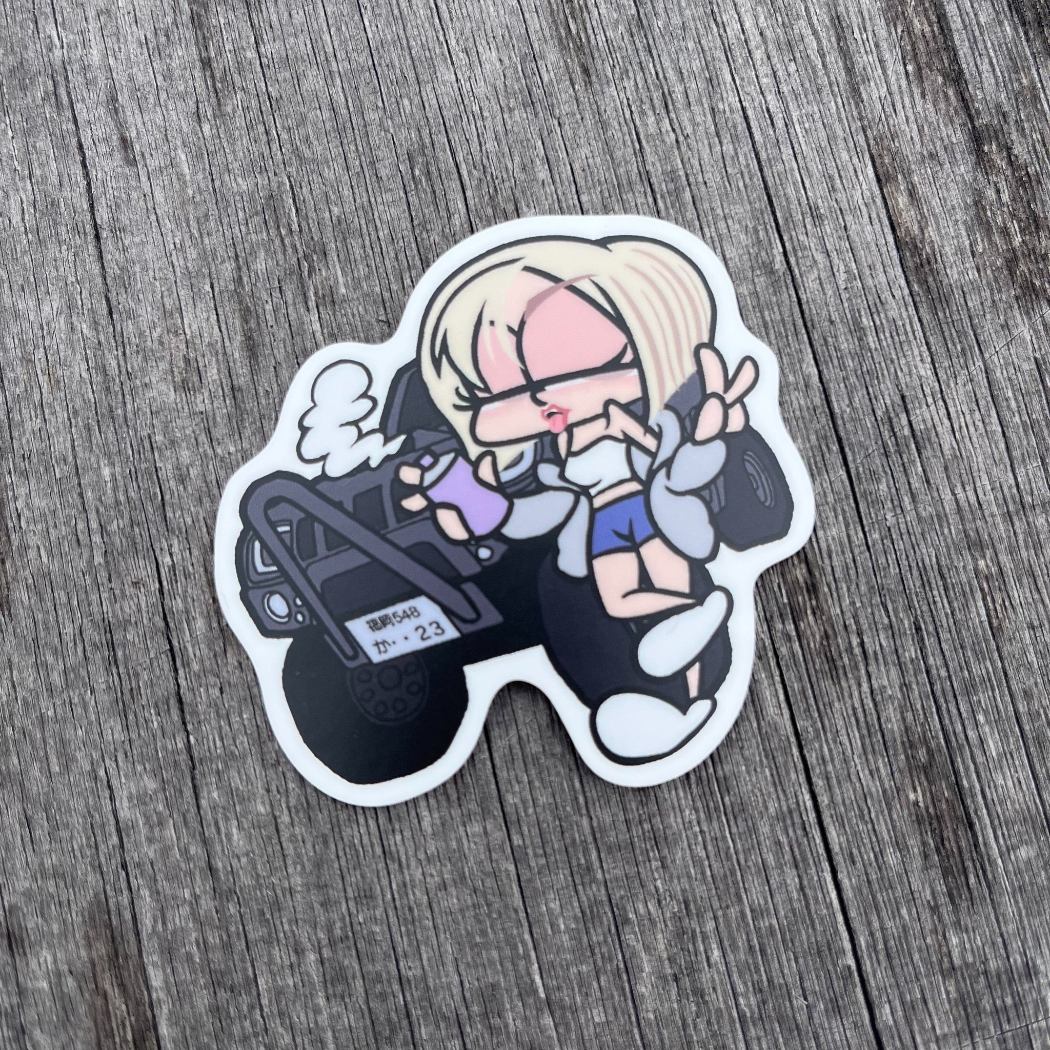 【耐水仕様】ERIKA×JimnyステッカーⅡ(送料無料)