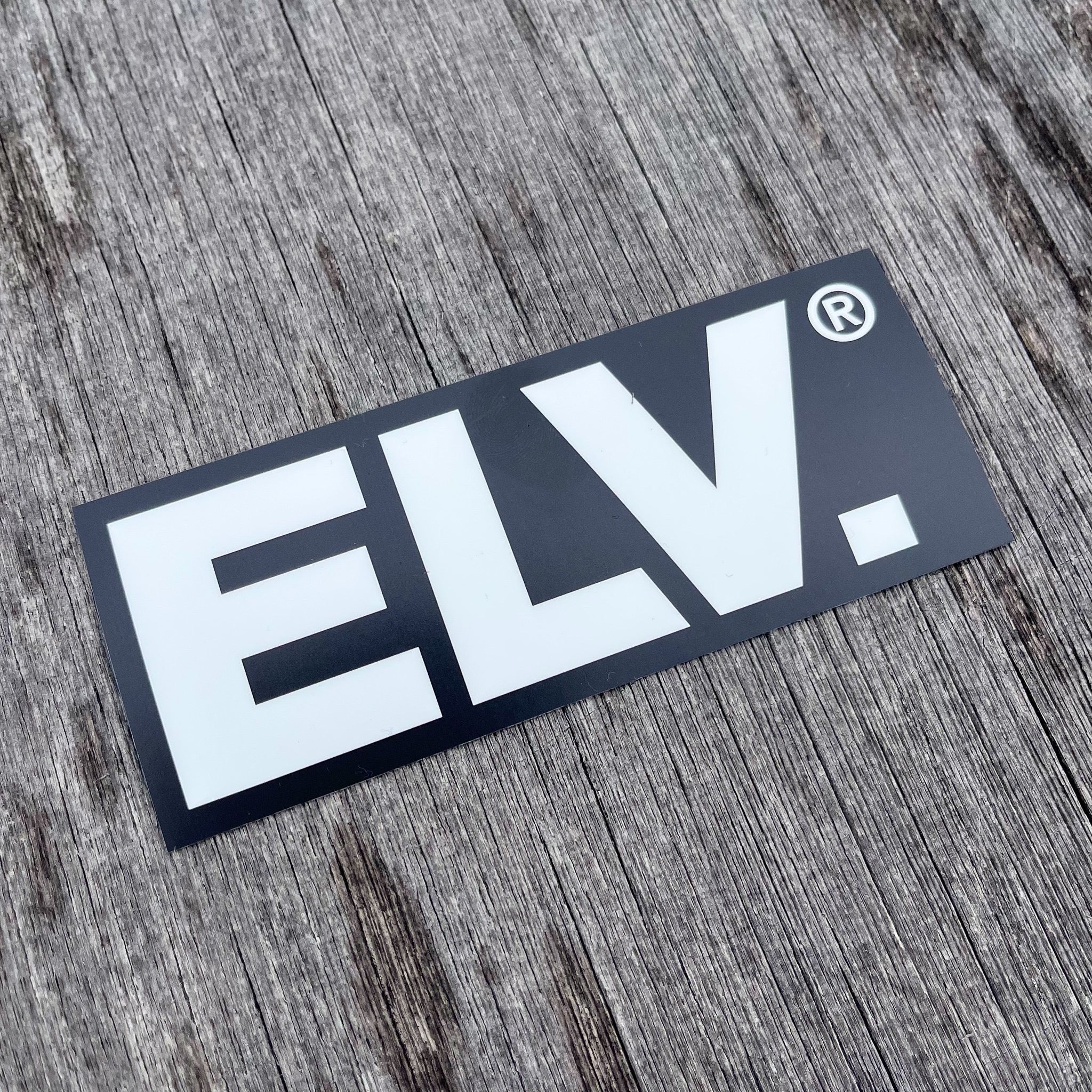 【耐水仕様】ELV logo ステッカー(送料無料)