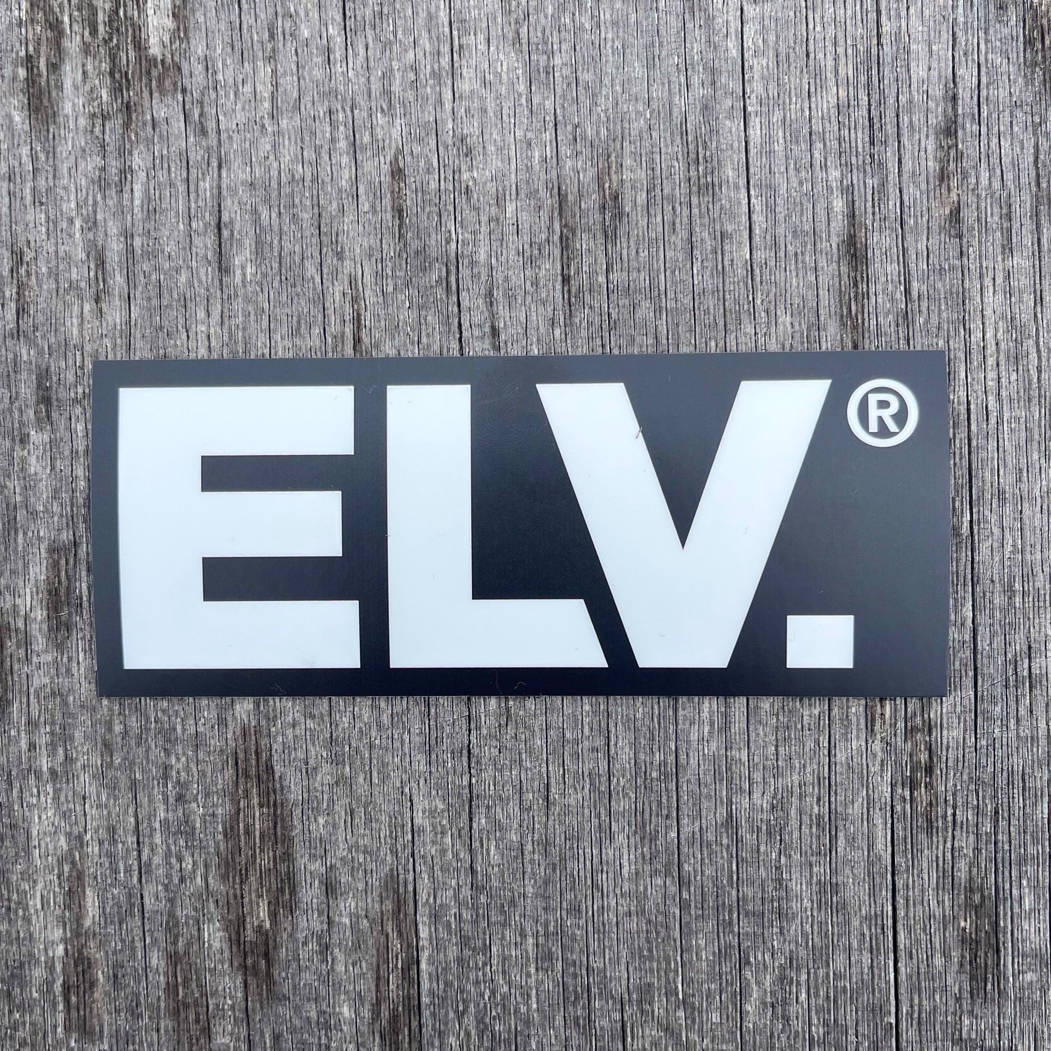 【耐水仕様】ELV logo ステッカー(送料無料)