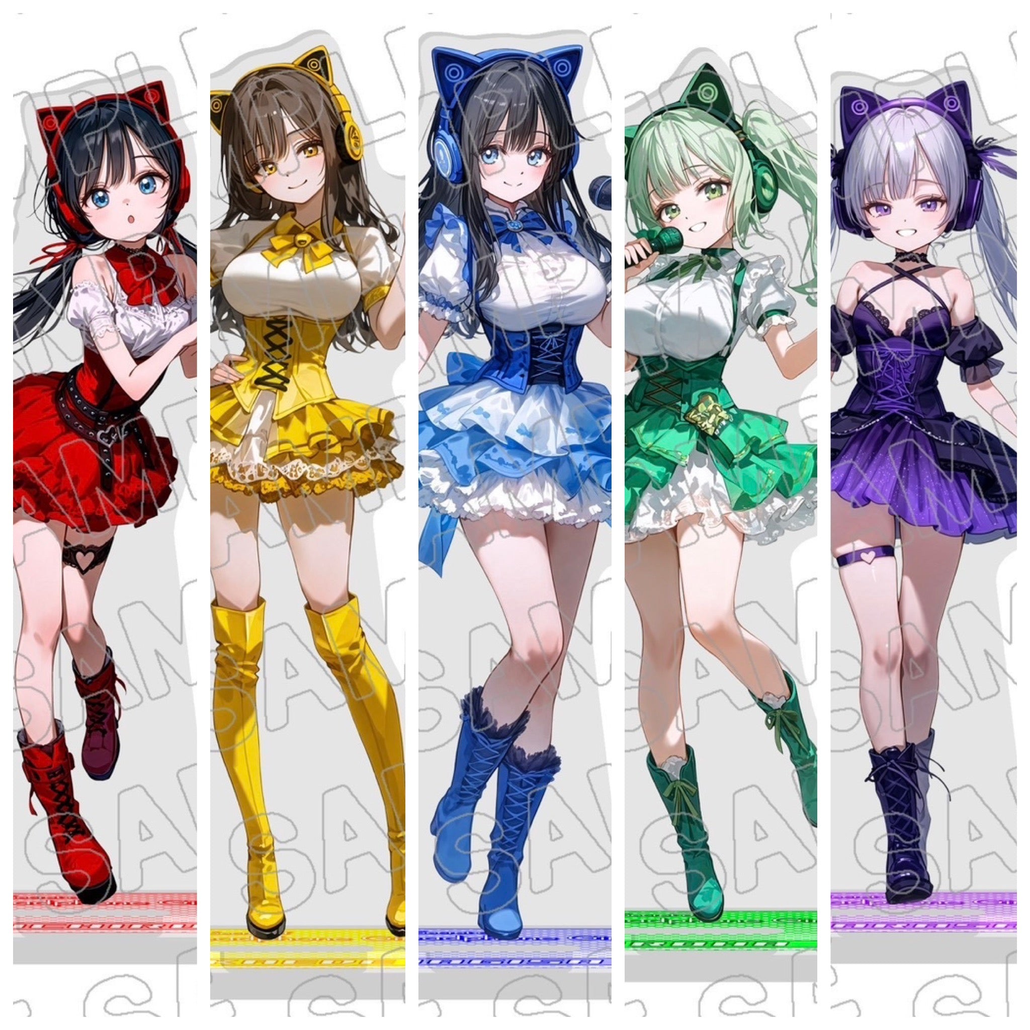 アクリルスタンドコンプリートセットVol.3 (特別ステージ台座セット）