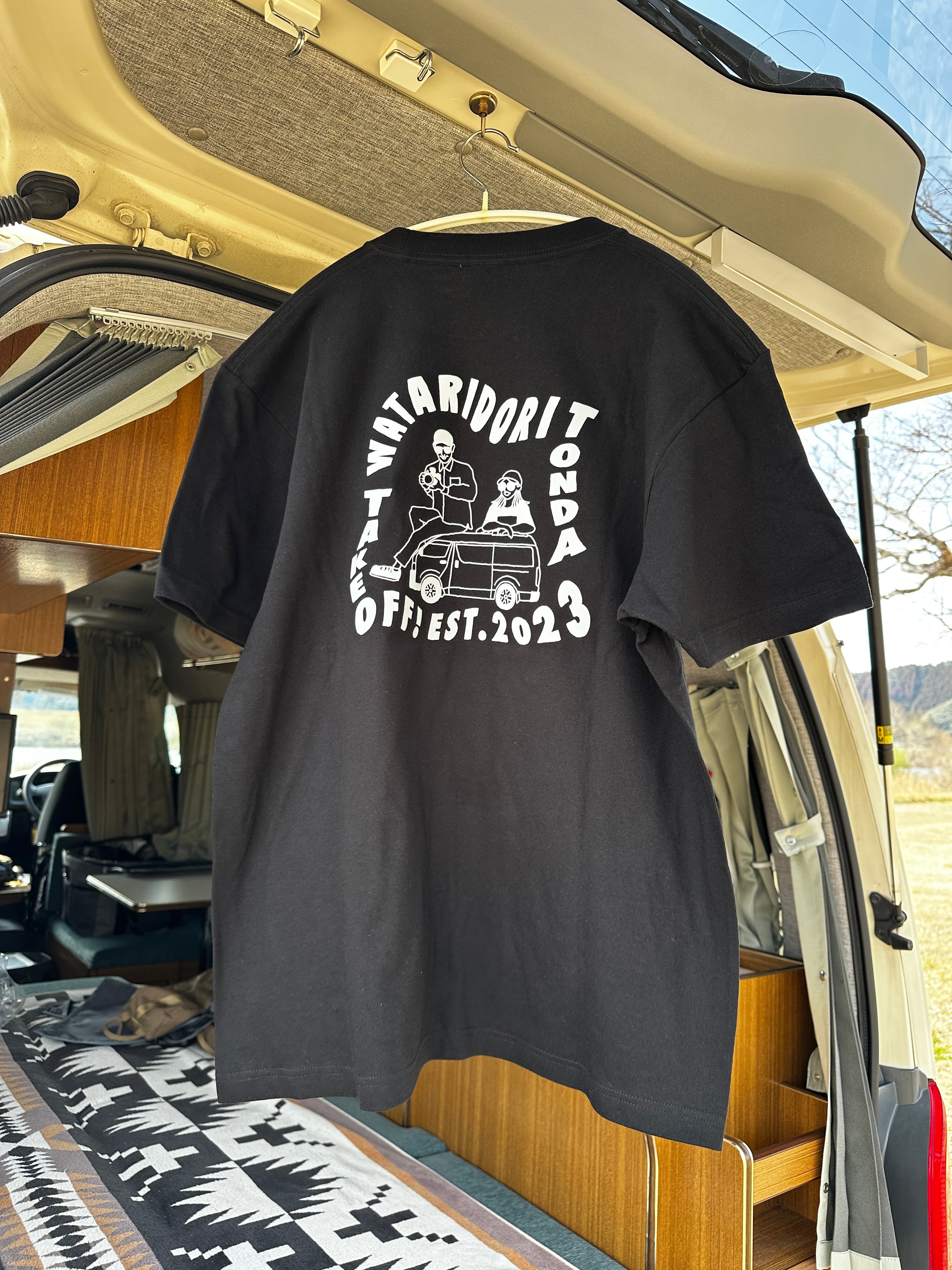 半袖Tシャツ ブラック