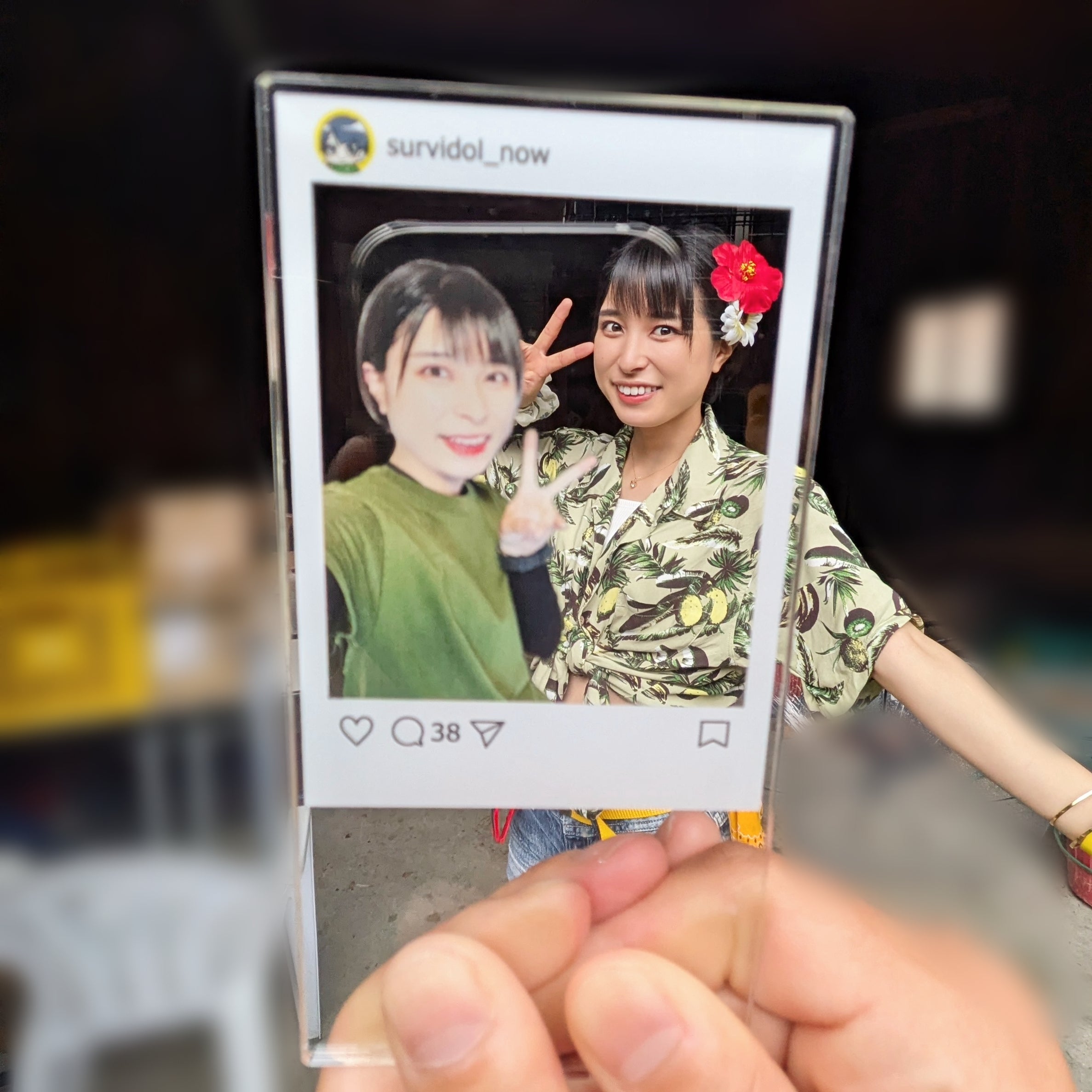 インスタ風アクスタ