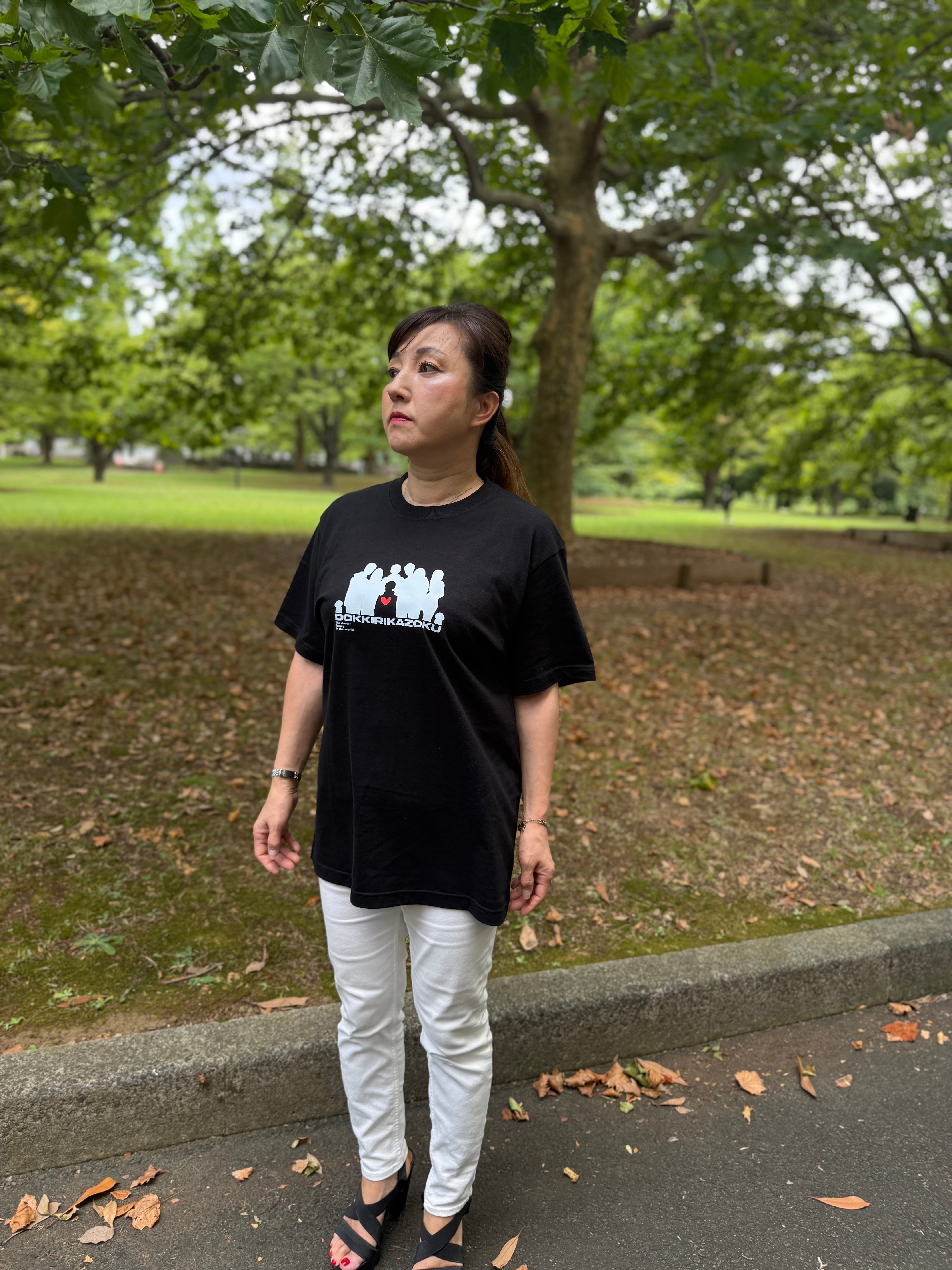 家族シルエットTシャツ