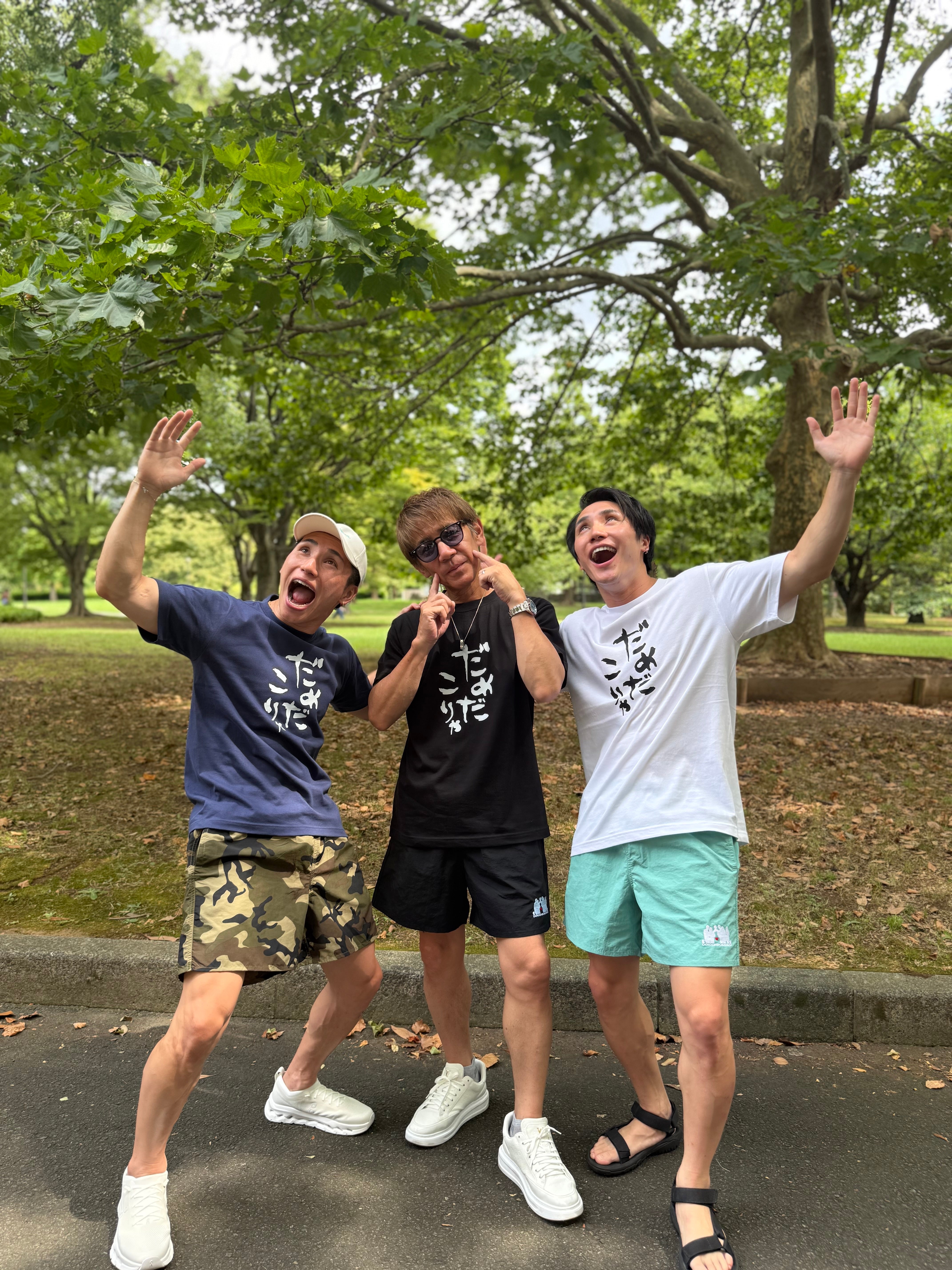だめだこりゃTシャツ